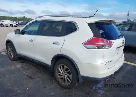 2015 Nissan Rogue Sl from USA, damaged, VIN 5N1AT2MT5FC919247